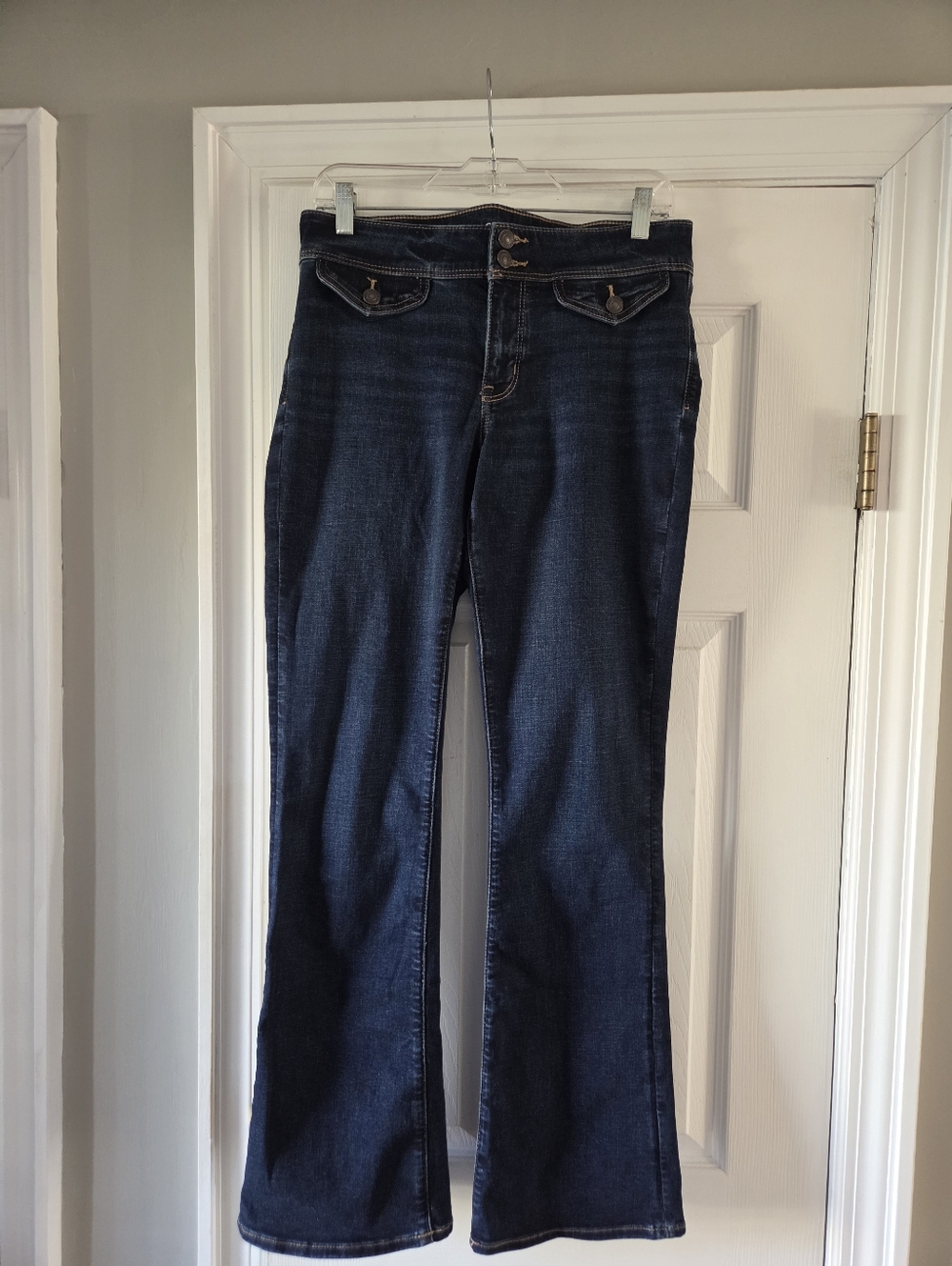 American Eagle Next Level Stretch Dark Blue Women's Bootcut Jeans